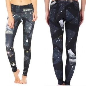 ALO Yoga VAPOR SPACE Airbrushed PANTS Leggings. Size M
